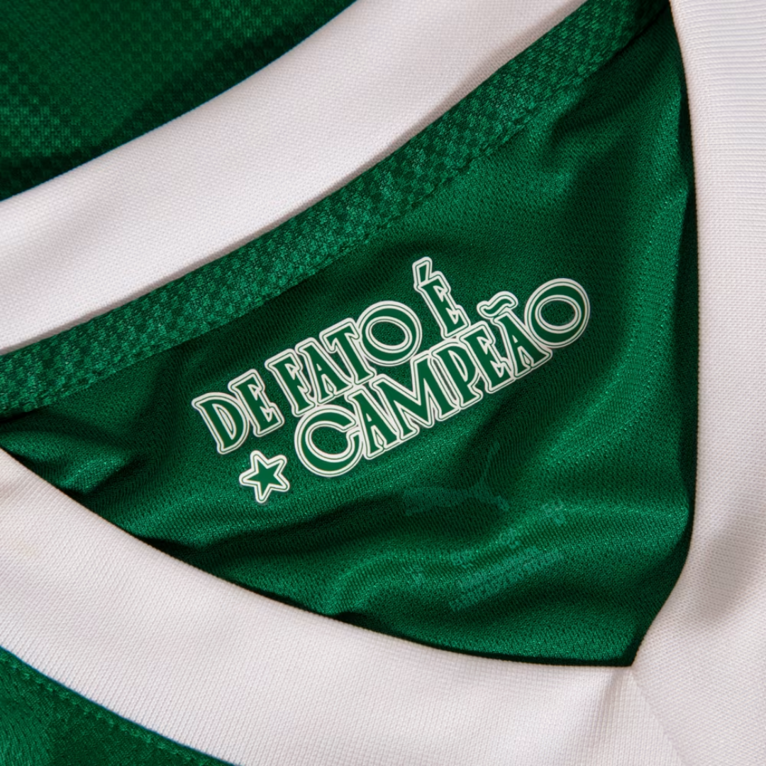 Camisa Puma Palmeiras 2025/26 I Jogador - detalhe
