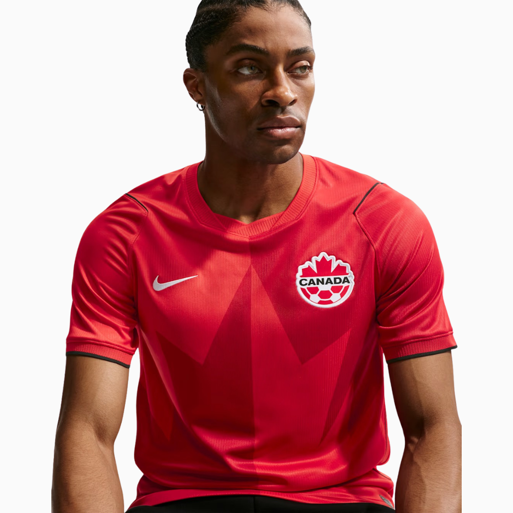 Camisa Canadá 2026/27 I - detalhe