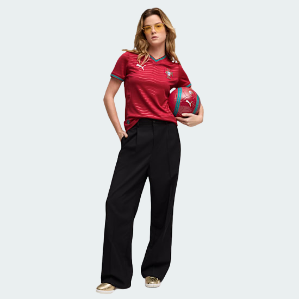 Camisa Feminina Portugal 2026/27 I - detalhe