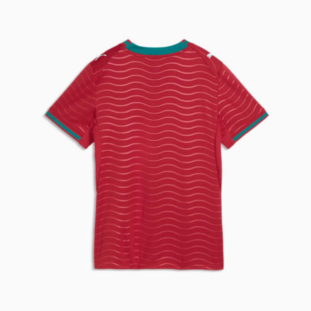 Camisa Feminina Portugal 2026/27 I - detalhe da gola