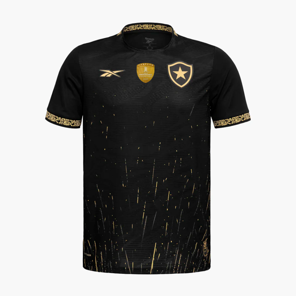 Camisa Reebok Botafogo 2024/25 II - detalhe