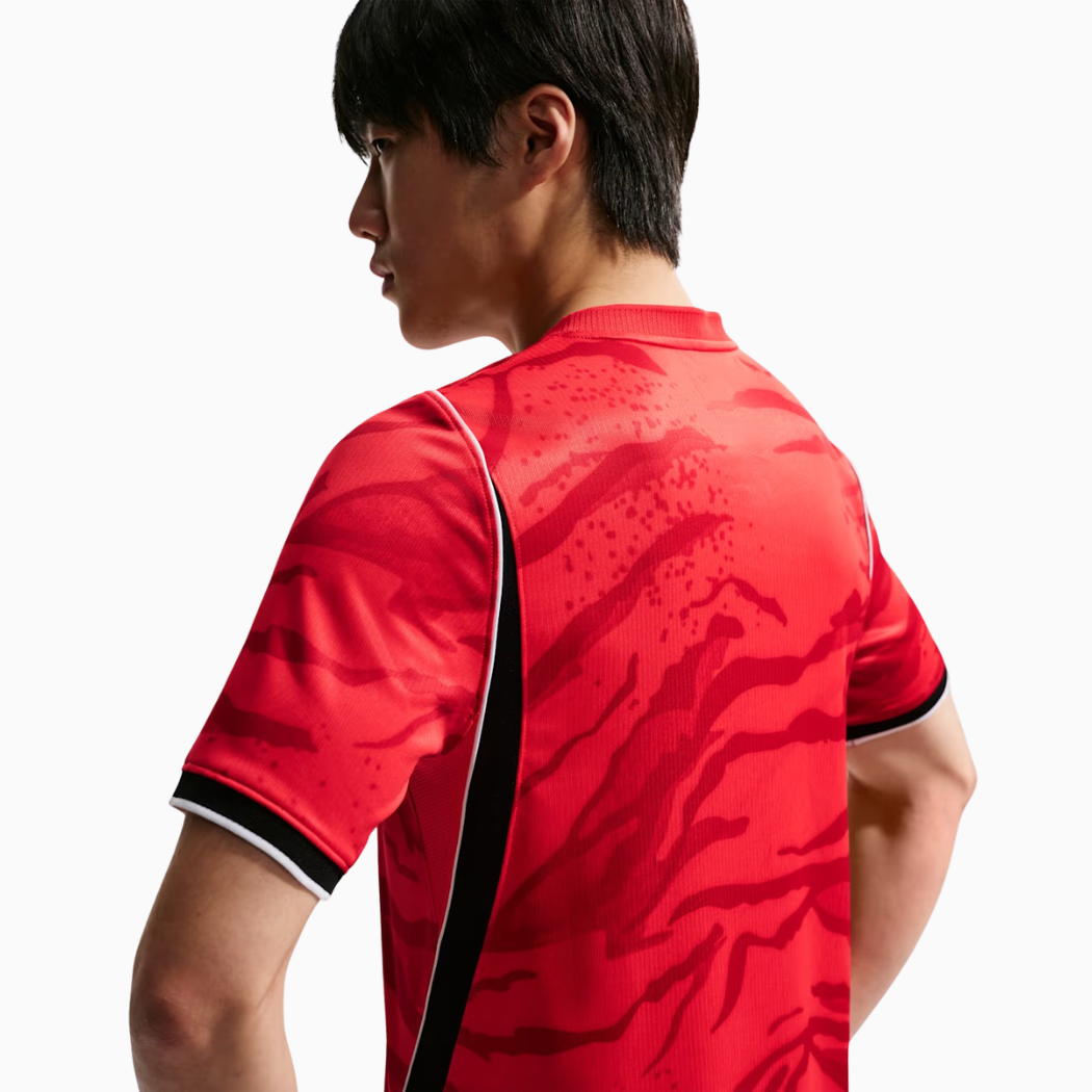 Camisa Coréia do Sul 2026/27 I - detalhe da gola
