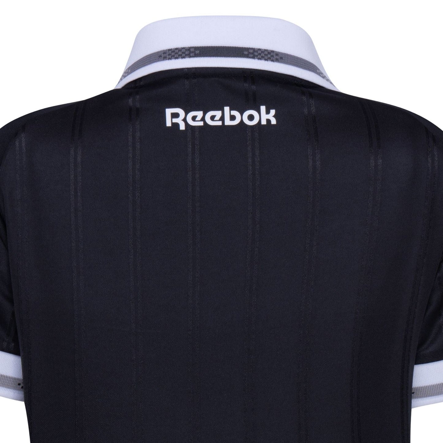 Camisa Rebook Feminina Botafogo 2025/26 II - detalhe da gola