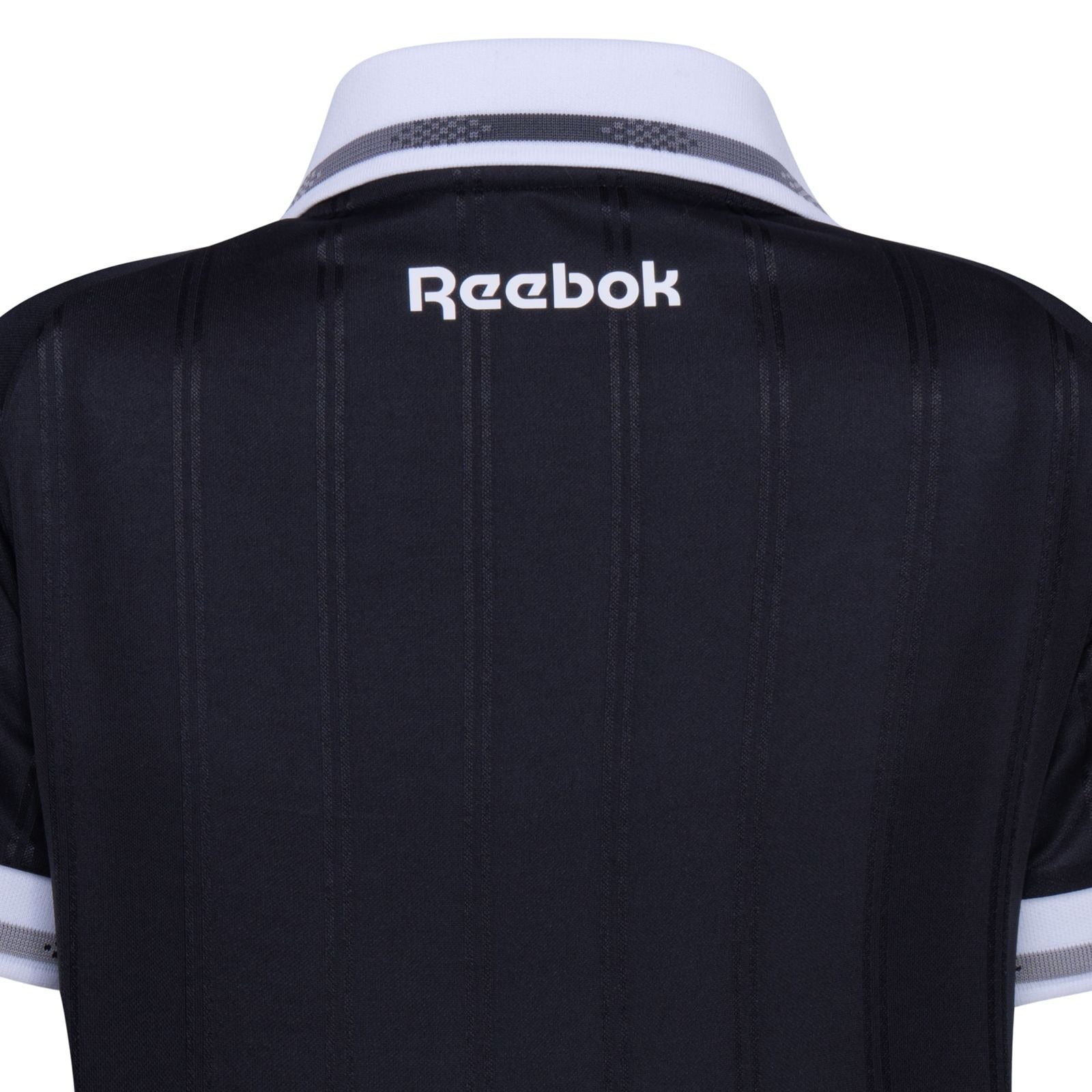 Camisa Rebook Feminina Botafogo 2025/26 II - detalhe da gola