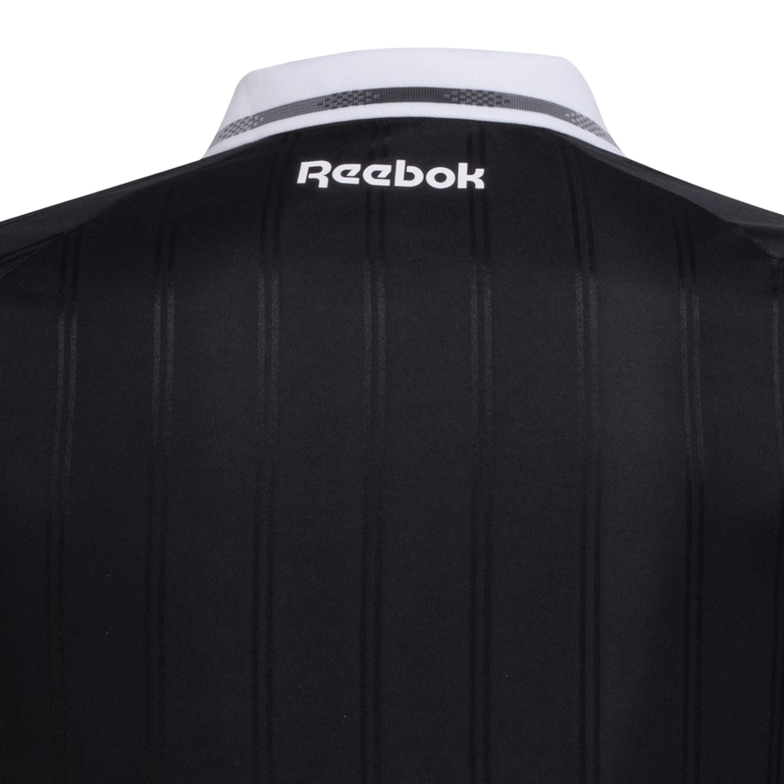 Camisa Rebook Botafogo 2025/26 II Manga Longa - detalhe da gola
