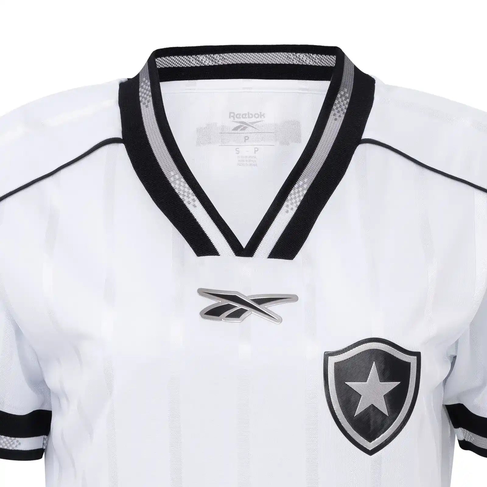 Camisa Feminina Botafogo 2025/26 III - detalhe da gola