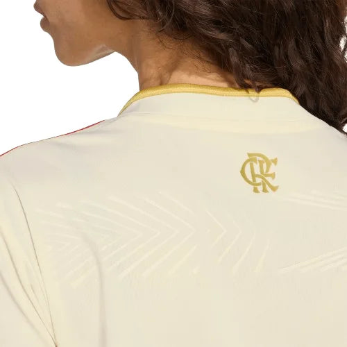 Camisa Feminina Adidas Flamengo 2025/26 III - vista traseira