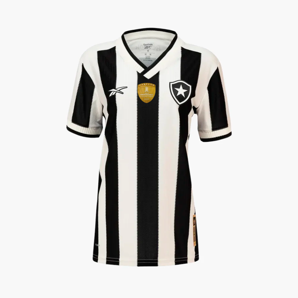 Camisa Feminina Reebok Botafogo 2024/25 I - detalhe