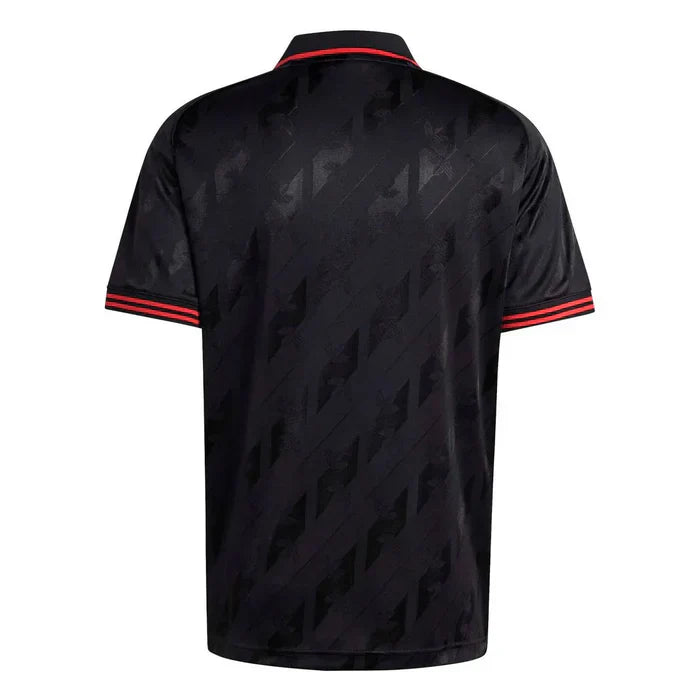 Camisa Flamengo Lifestyle 2025 - detalhe da gola