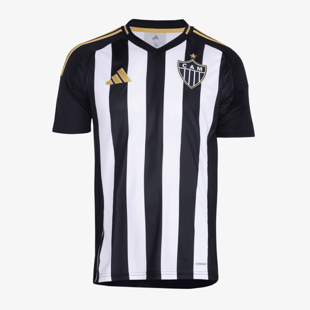 Camisa Adidas Atlético Mineiro 2025/26 I ISAAC N° 30 - vista traseira