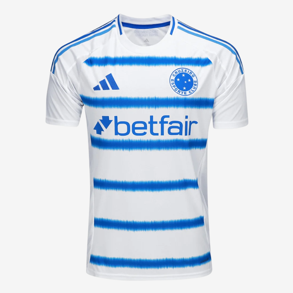Camisa Adidas Cruzeiro 2025/26 II l. VILLALBA N° 25 - vista traseira