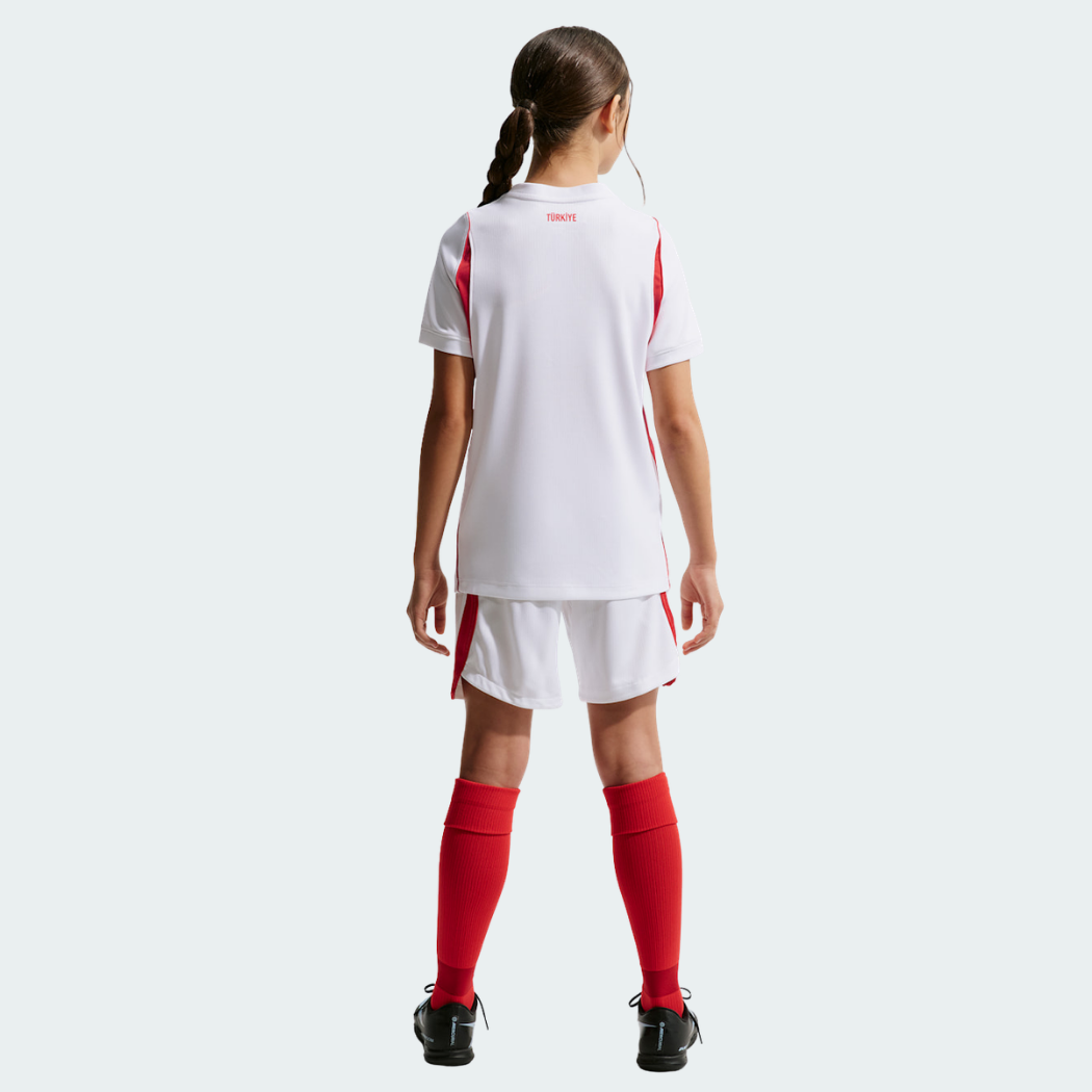Camisa Infantil Turquia 2026/27 II - detalhe da manga