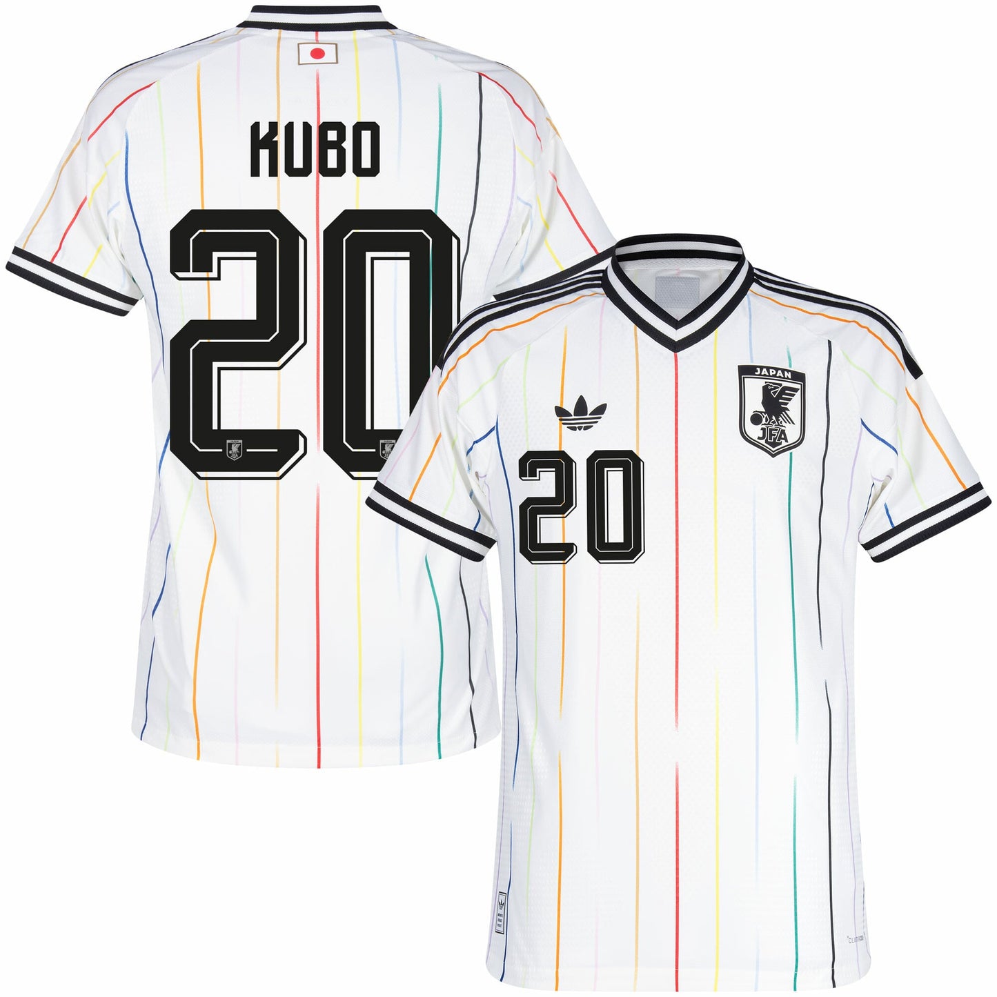 Camisa Japão Away Copa 2026 - #20 Kubo - Versão Jogador