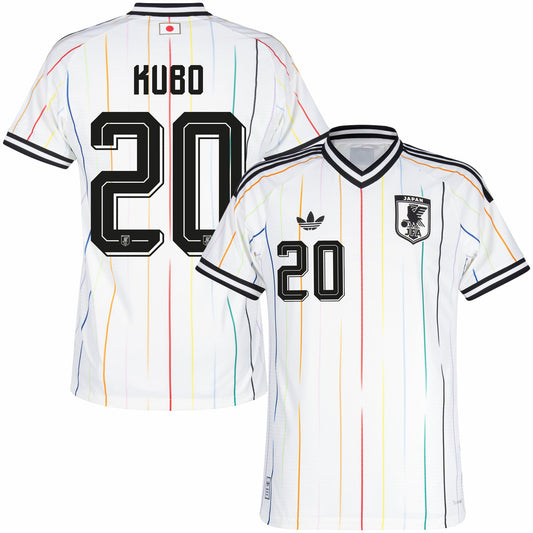 Camisa Japão Away Copa 2026 - #20 Kubo - Versão Jogador