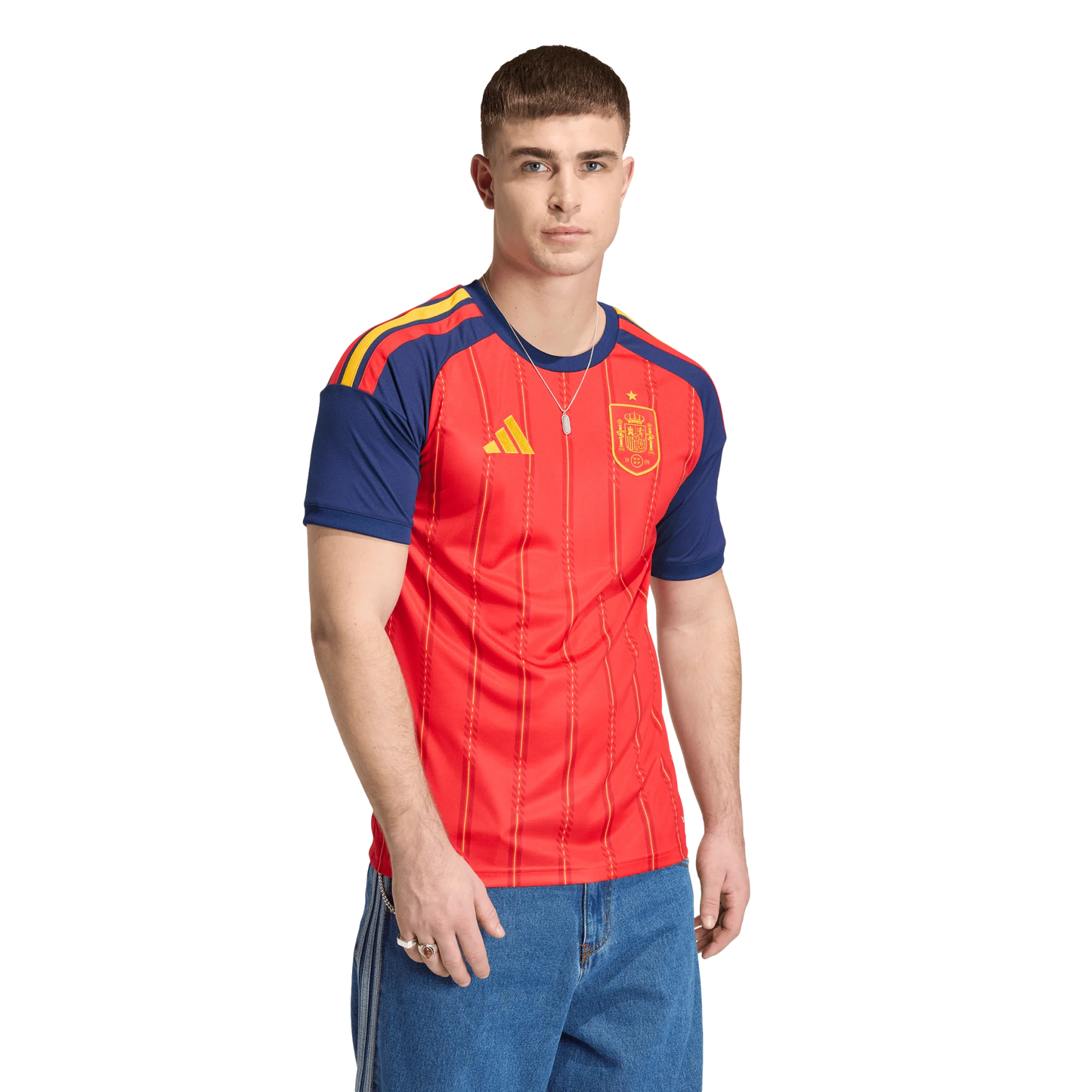 Camisa Espanha 2026/27 I Home Torcedor - Edição Campeões do Mundo