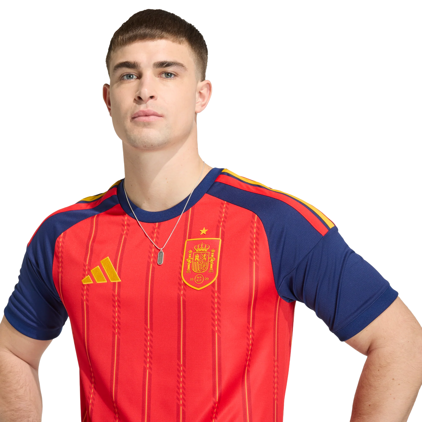 Camisa Espanha 2026/27 I Home Torcedor - Edição Campeões do Mundo