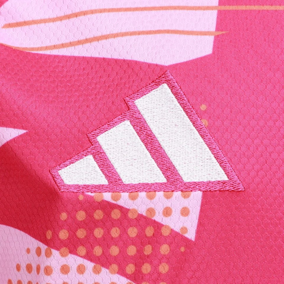 Camisa Adidas Flamengo 2025/26 II Goleiro - detalhe da gola