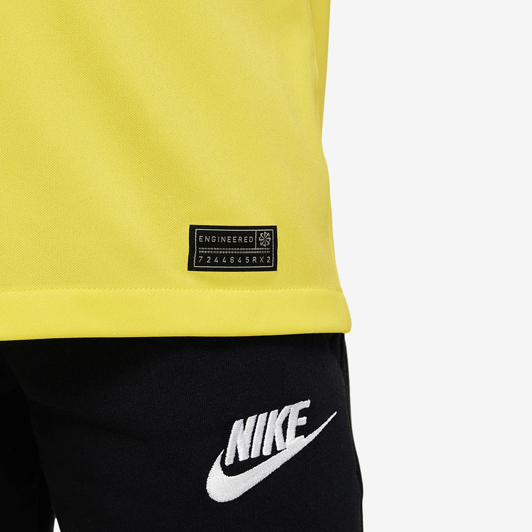 Conjunto Infantil Nike Inter de Milão 2024/25 III - detalhe da gola