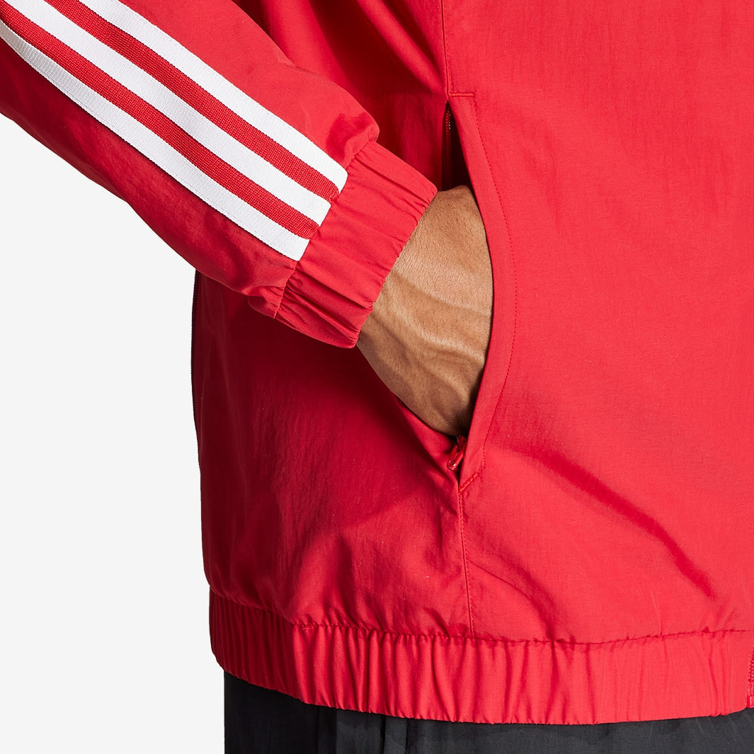 Jaqueta Adidas AS Roma 2023/24 I - detalhe