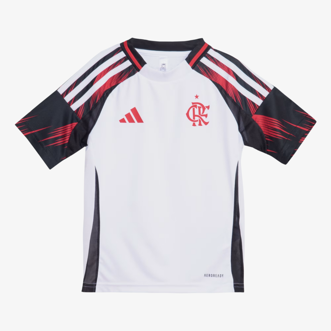 Conjunto Infantil Adidas Flamengo 2025/26 II - vista traseira