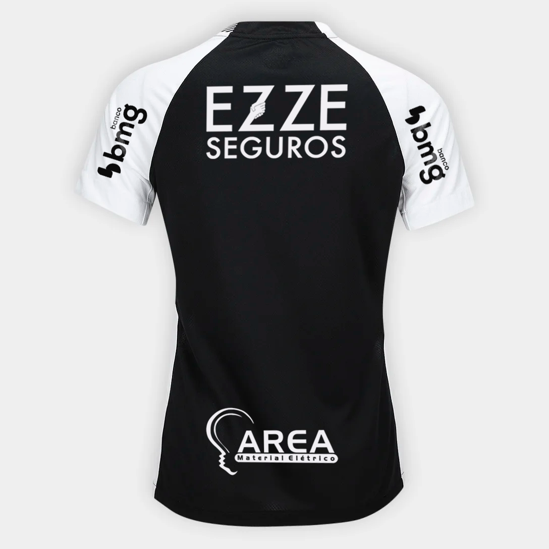 Camisa Feminina Nike Corinthians 2025/26 II Torcedor Com Patrocínios - vista traseira