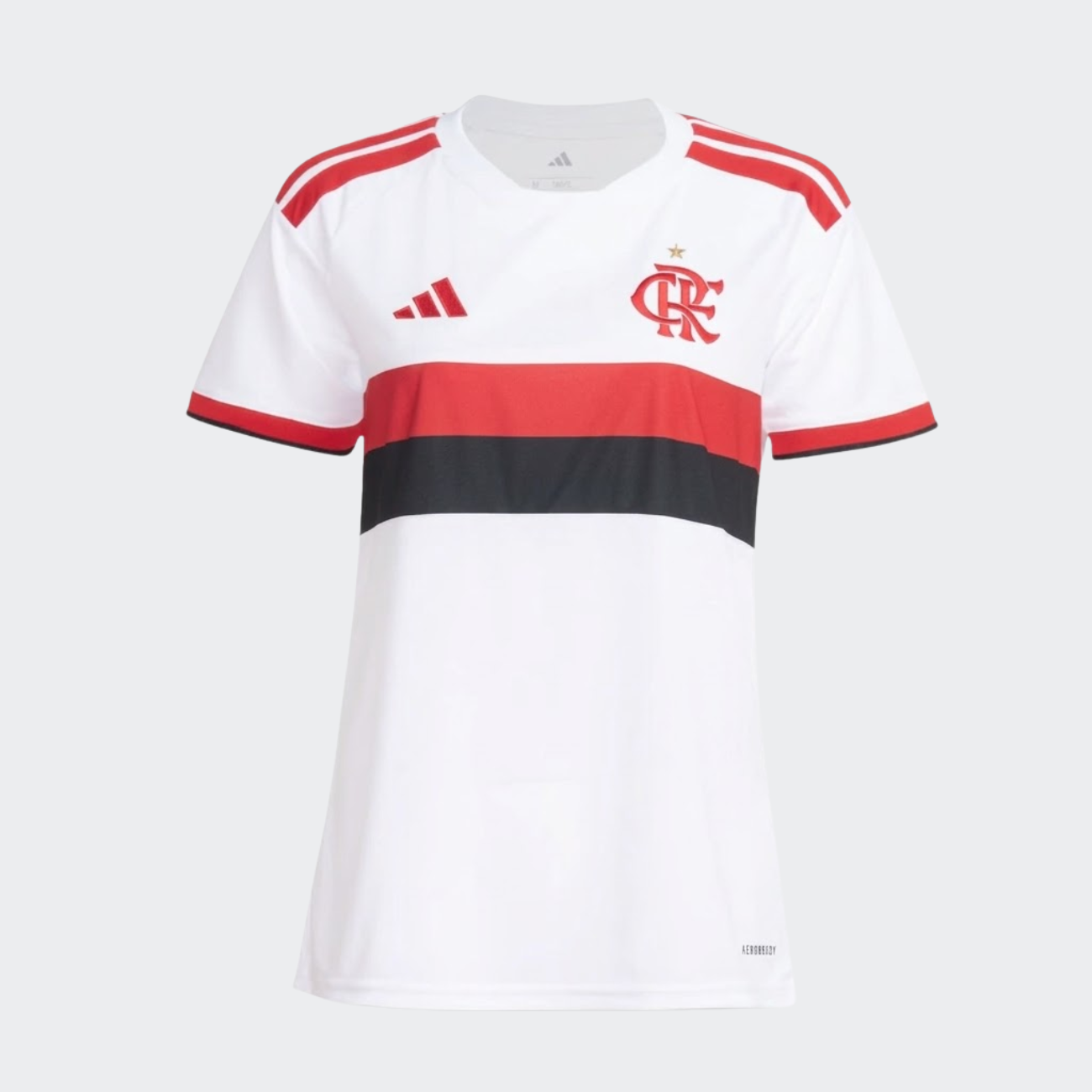 Camisa Flamengo Feminina 2026/27 II - detalhe da gola