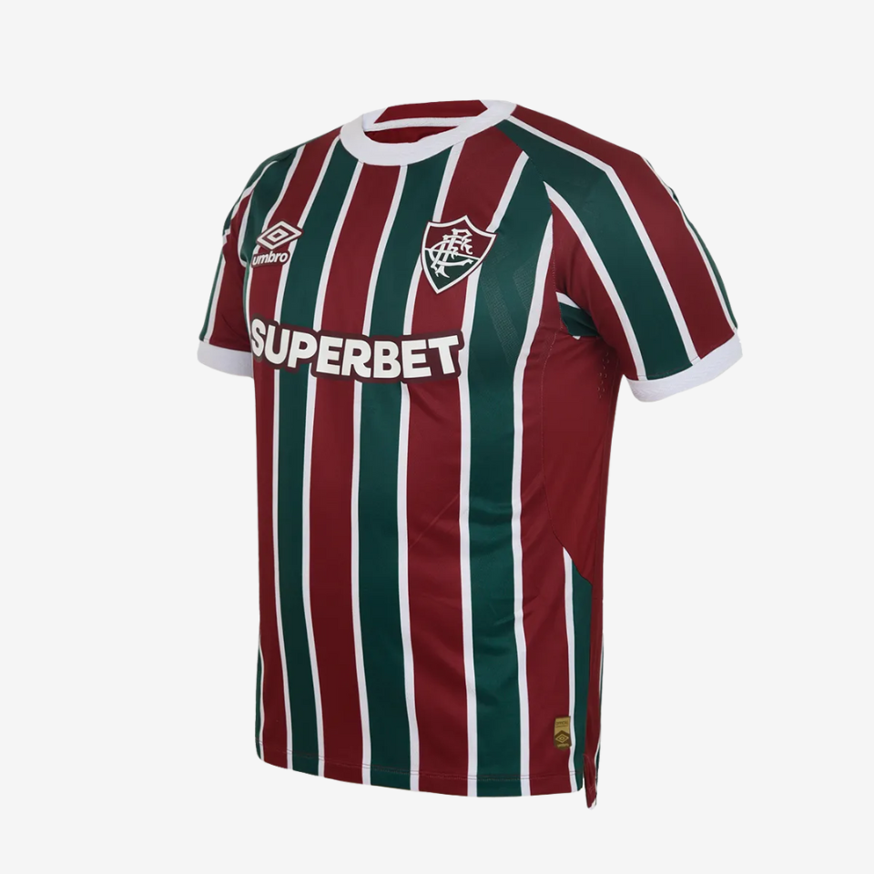 Camisa Umbro Fluminense 2025/26 I Jogador - vista traseira