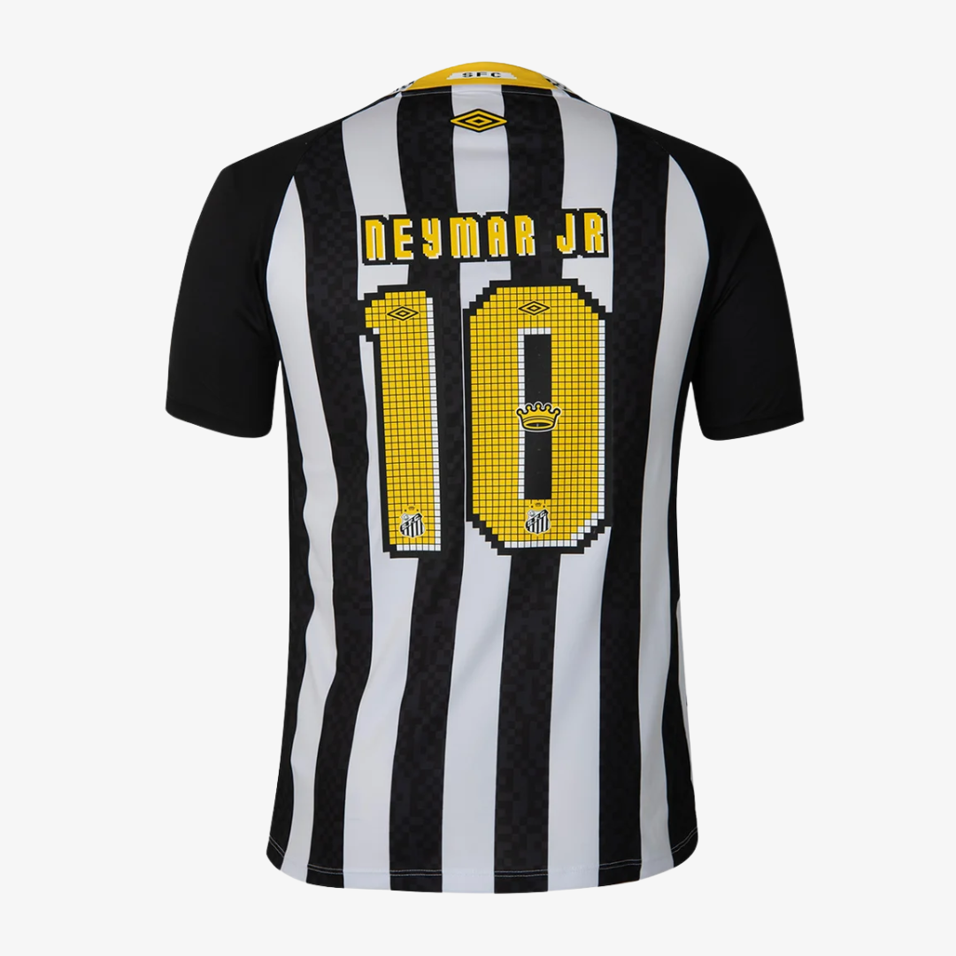 Camisa Masculina Umbro Santos Torcedor 2025/26 II - vista traseira