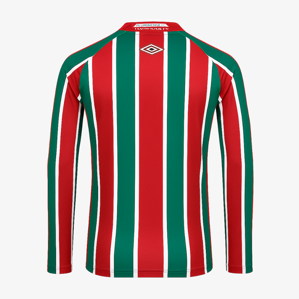 Camisa Manga Longa Umbro Fluminense 2025/26 I - vista traseira