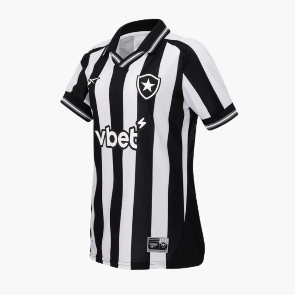 Camisa Feminina Reebok Botafogo 2025/26 I - vista traseira