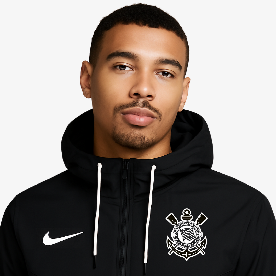 Jaqueta Nike Corinthians 2025 - vista traseira