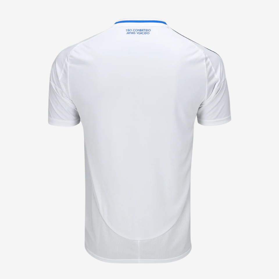 Camisa Adidas Cruzeiro 2025/26 II - detalhe da manga