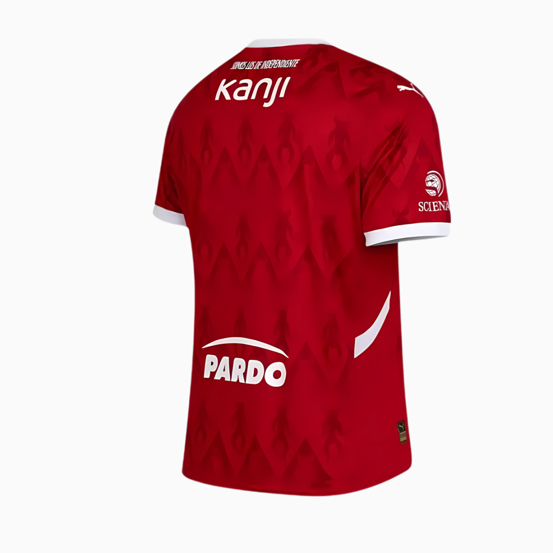Camisa I Independiente 2025 Puma Versão Torcedor - detalhe