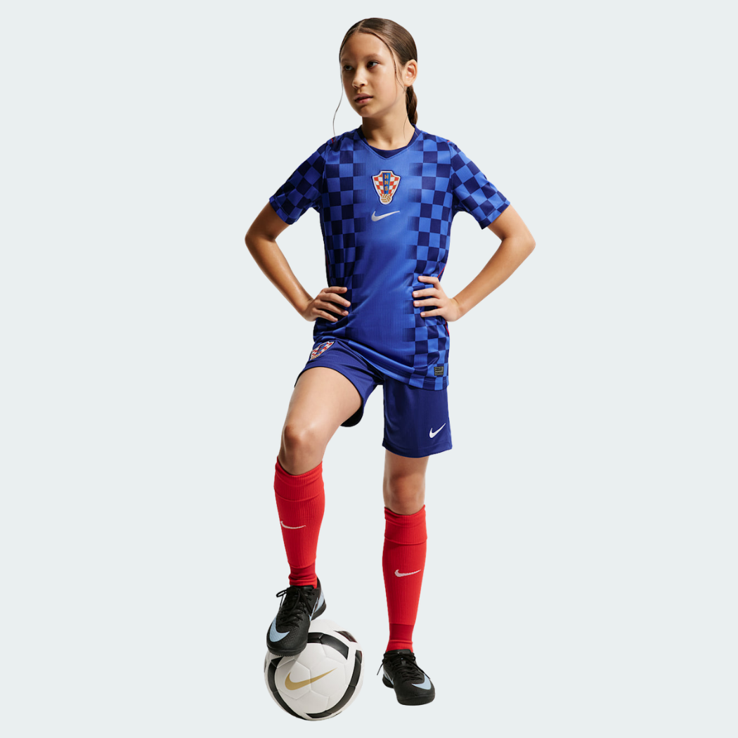 Camisa Infantil Croácia 2026/27 II - etiqueta