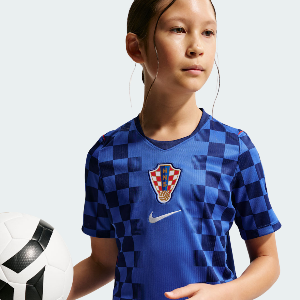 Camisa Infantil Croácia 2026/27 II - detalhe