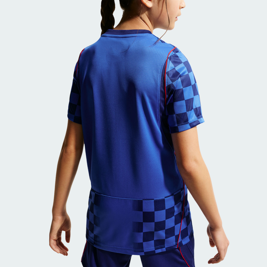 Camisa Infantil Croácia 2026/27 II - vista traseira