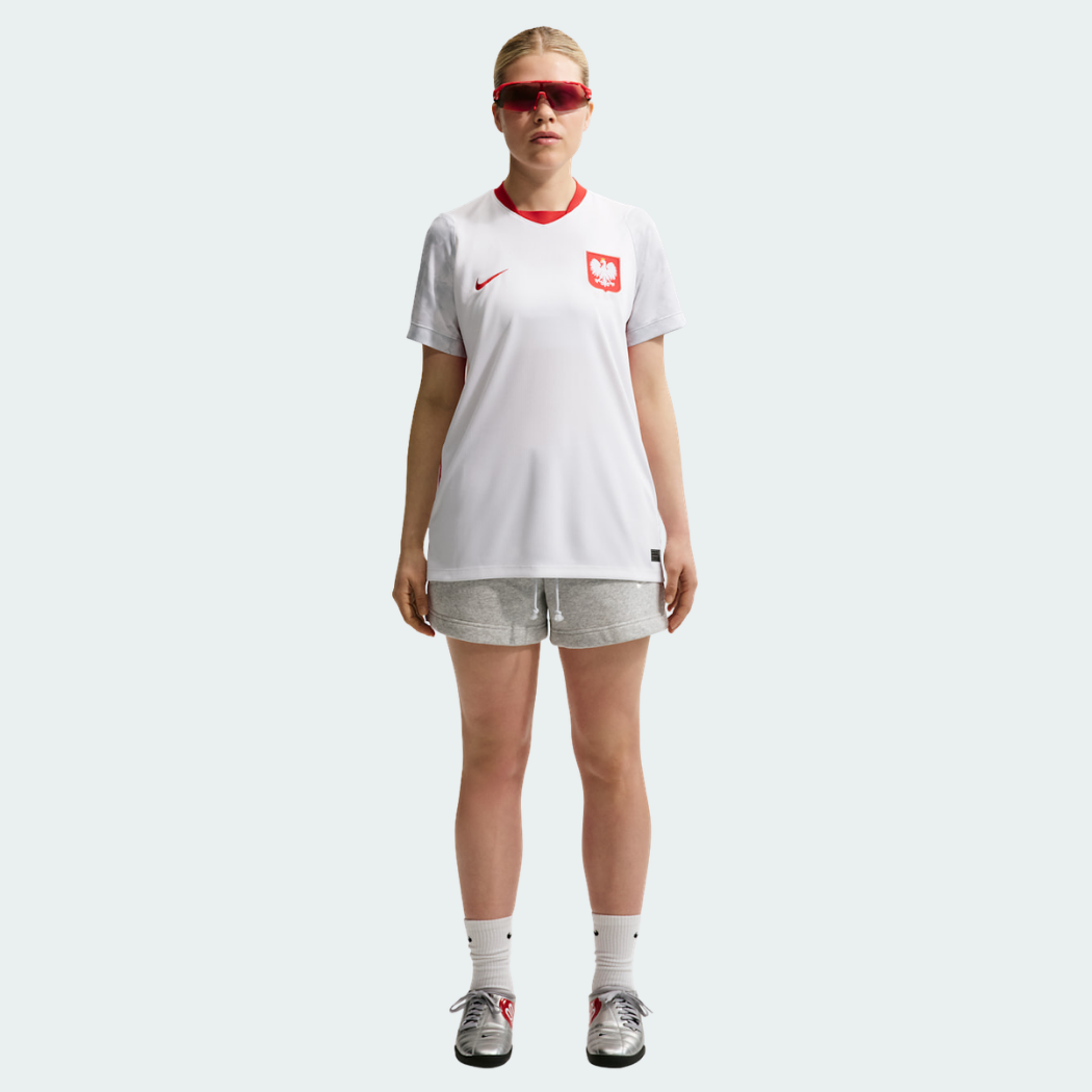 Camisa Feminina Polônia 2026/27 I - vista traseira