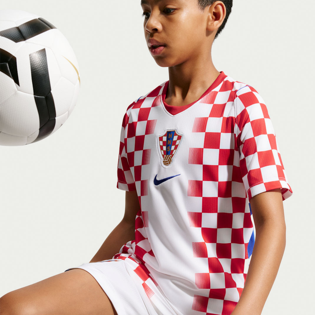Camisa Infantil Croácia 2026/27 I - detalhe