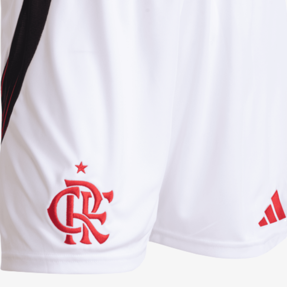 Shorts Adidas Flamengo 2025/26 I - detalhe