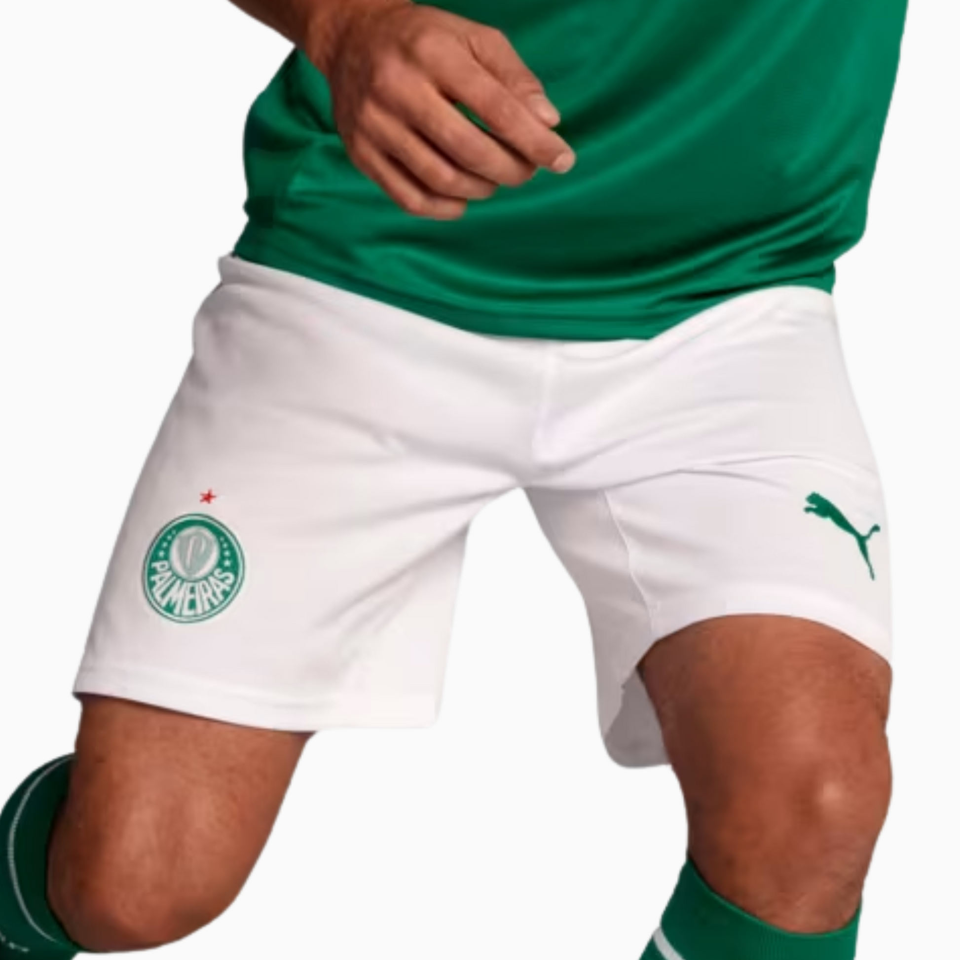 Shorts Palmeiras 2025 I – Torcedor - detalhe