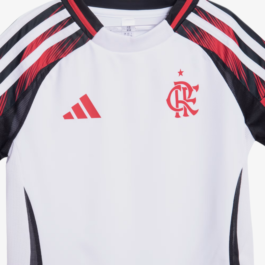 Conjunto Infantil Adidas Flamengo 2025/26 II - detalhe