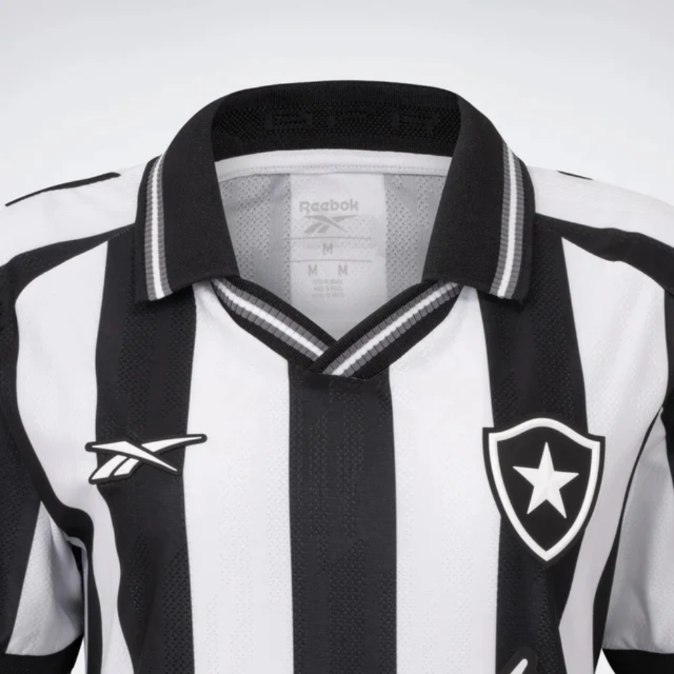 Camisa Feminina Reebok Botafogo 2025/26 I - detalhe