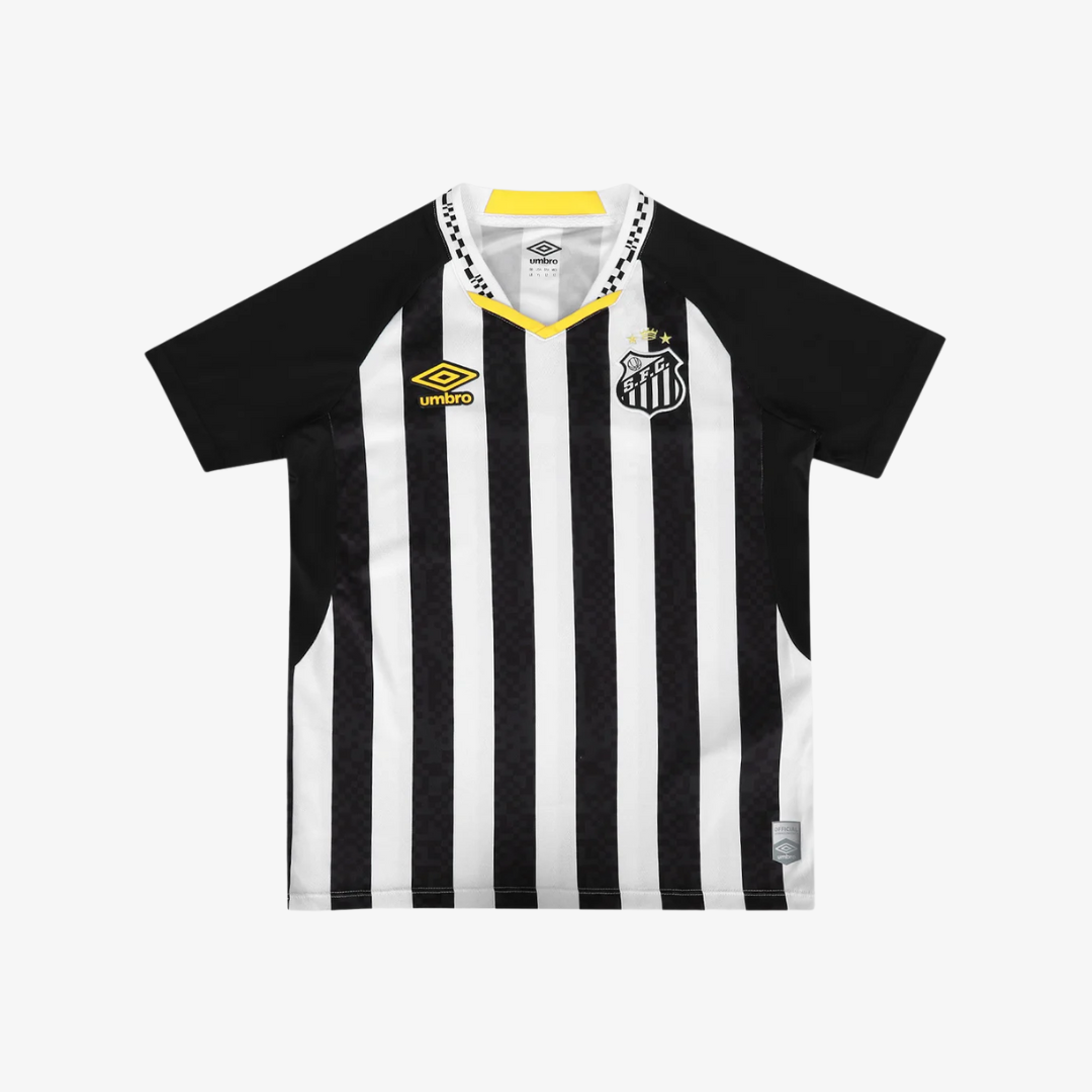 Conjunto Infantil Umbro Santos 2025/26 II - detalhe