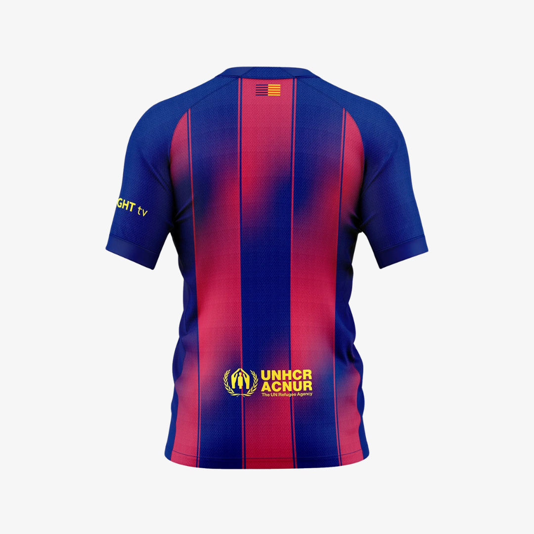 Camisa Nike Barcelona 2025/26 I Torcedor - detalhe da gola
