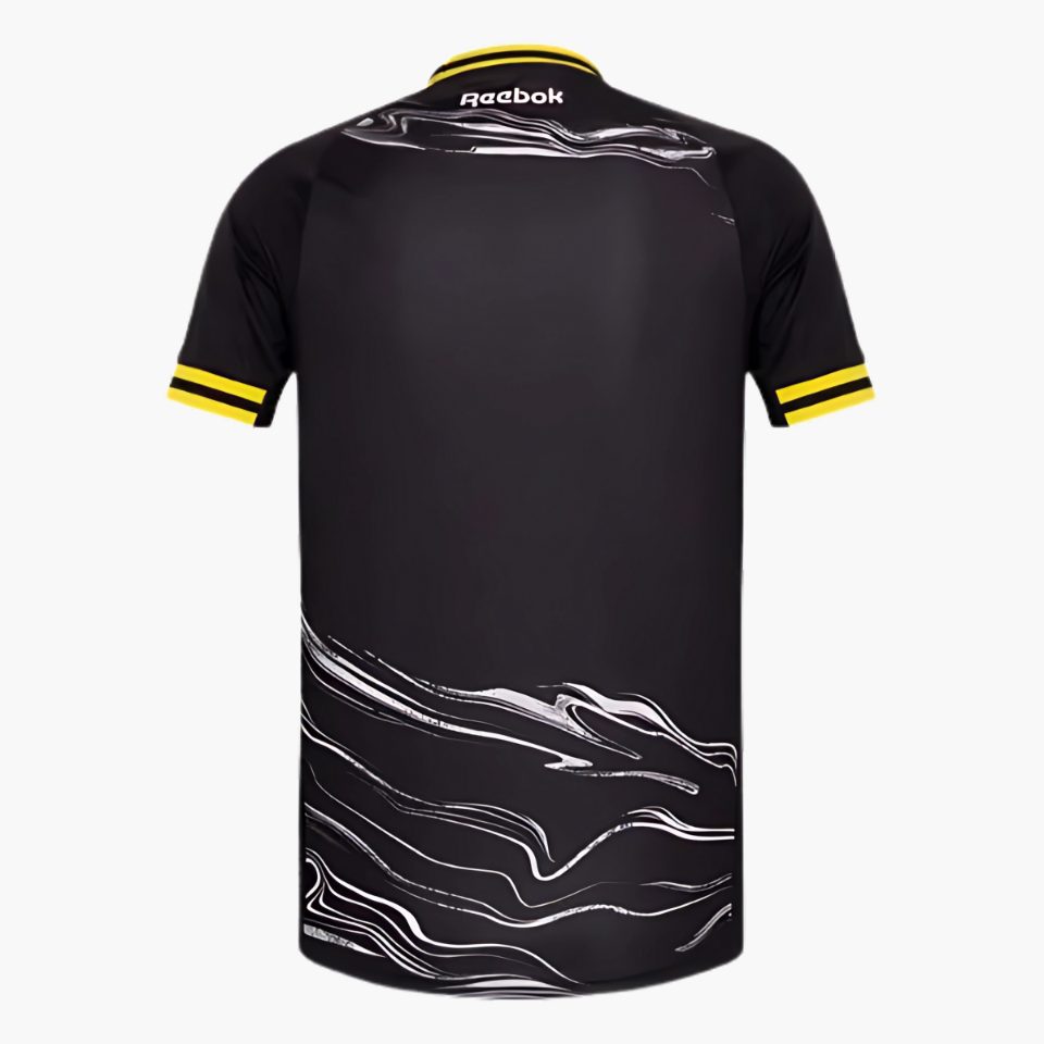 Camisa Reebok Botafogo 2024/25 IV - detalhe da gola