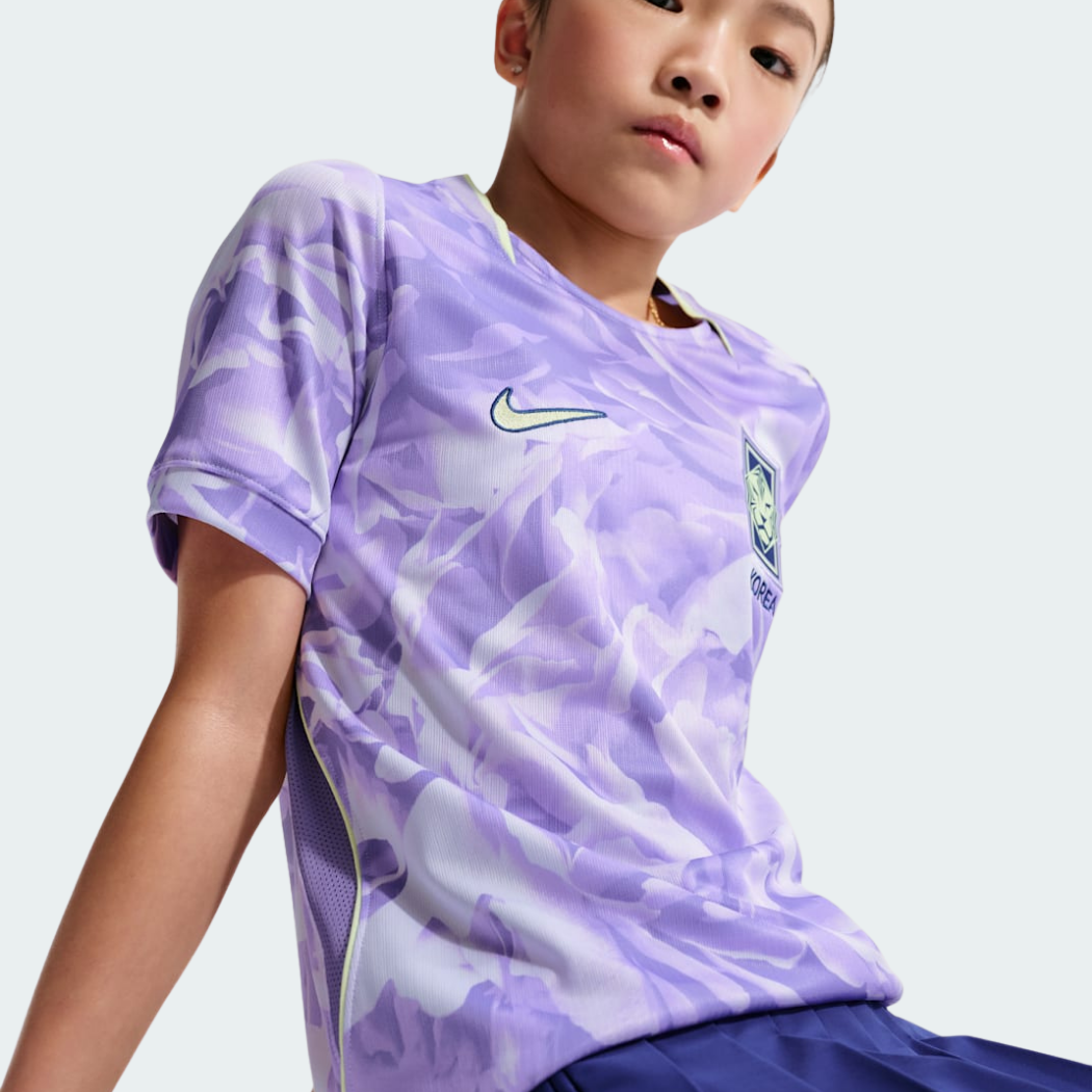Camisa Infantil Coréia do Sul 2026/27 II - vista traseira