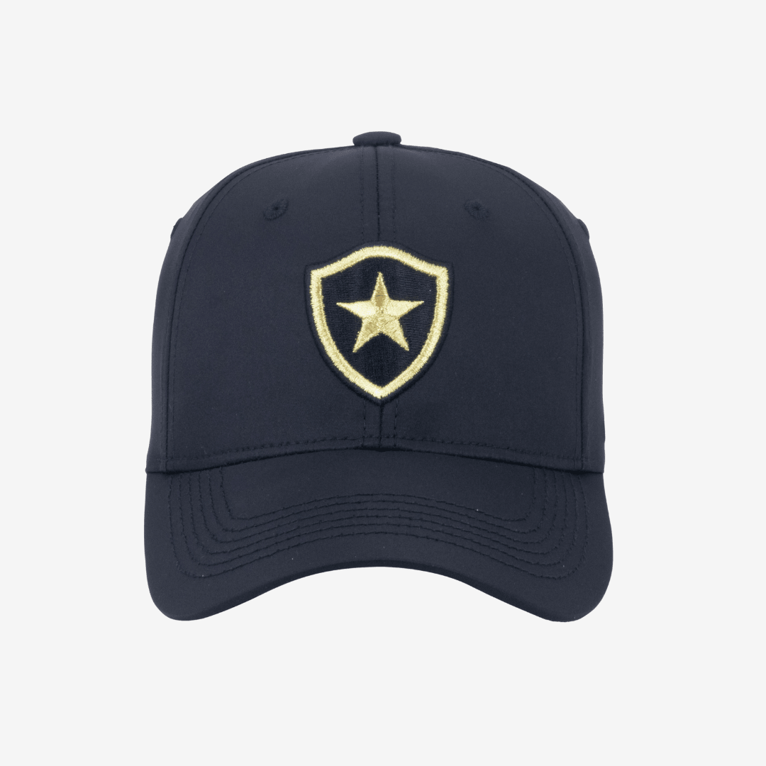 Boné Botafogo Gold Edition - Preto - vista traseira