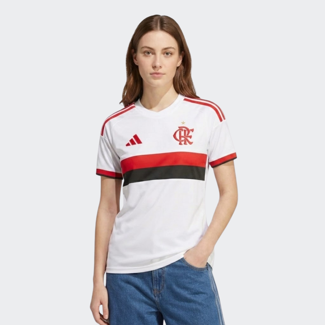 Camisa Flamengo Feminina 2026/27 II - etiqueta