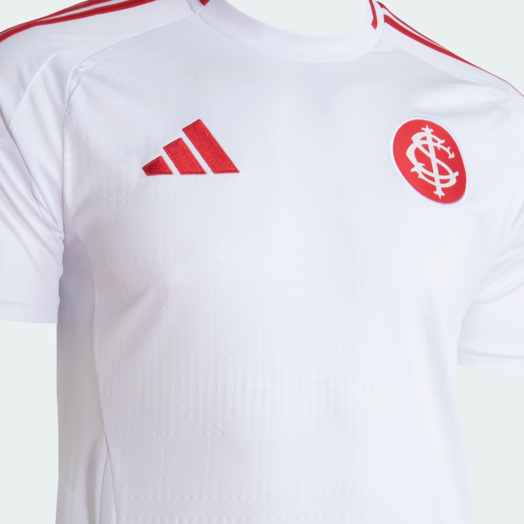 Camisa Adidas Internacional 2025/26 II - detalhe da gola
