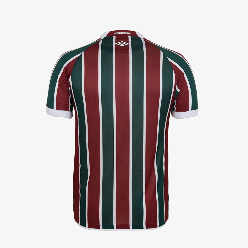 Camisa Umbro Fluminense 2025/26 I Jogador - detalhe da gola